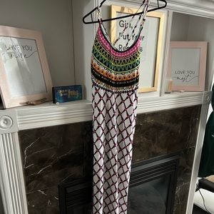 Trina Turk maxi swim cover up